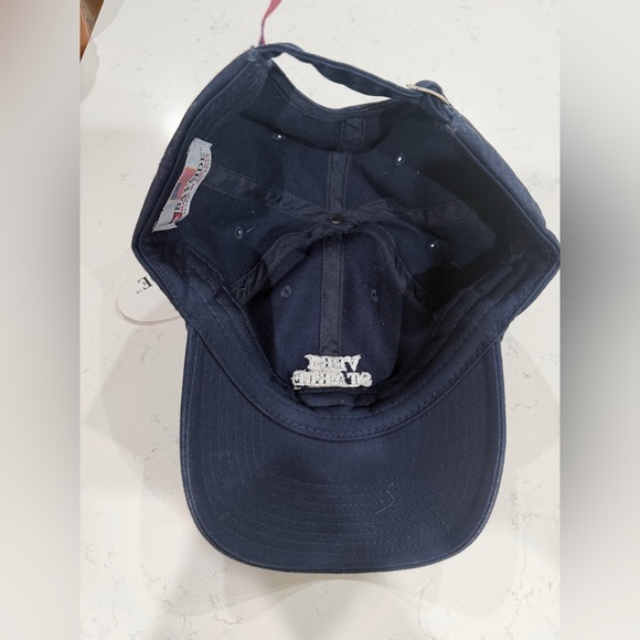 NWT “Very Stable Genius” Baseball Cap - Navy, Embroidered Text - Picture 4 of 5